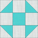 Shoo Fly quilt block www.dlstewart.com